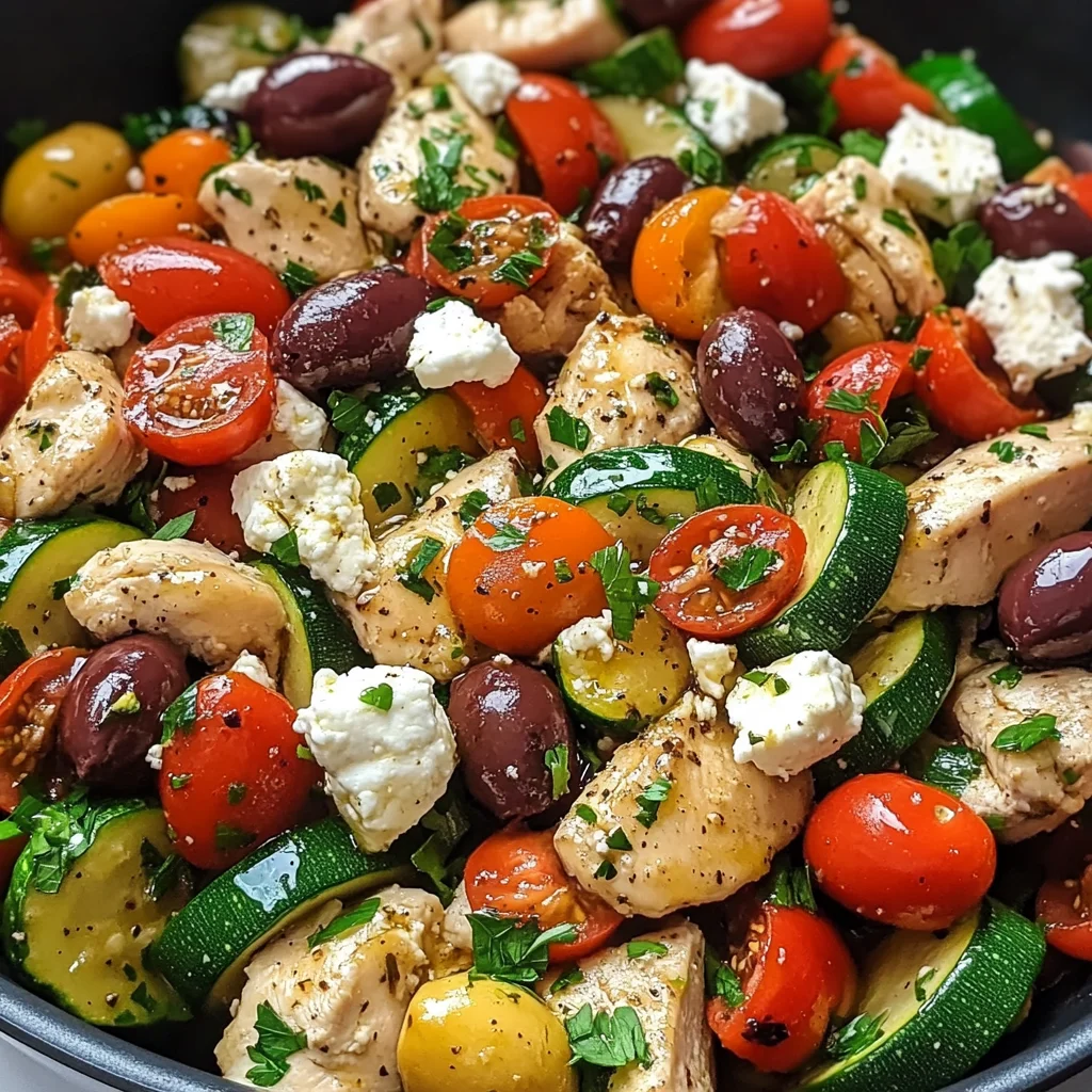 Mediterranean Chicken Stir Fry: Fresh, Quick & Flavorful Delight