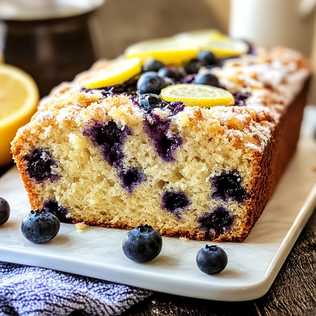 Mother's Day Lemon Blueberry Bread