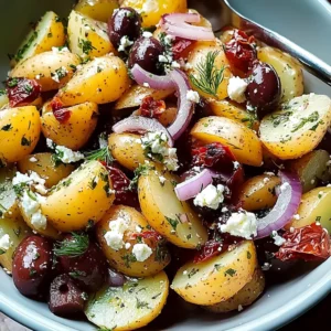 Olive Greek Potato Salad
