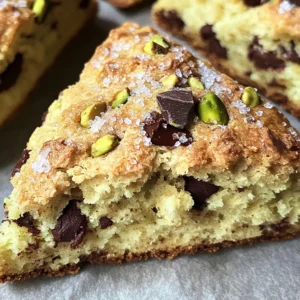 Pistachio Pudding Mix Scones