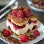 Raspberry Tiramisu