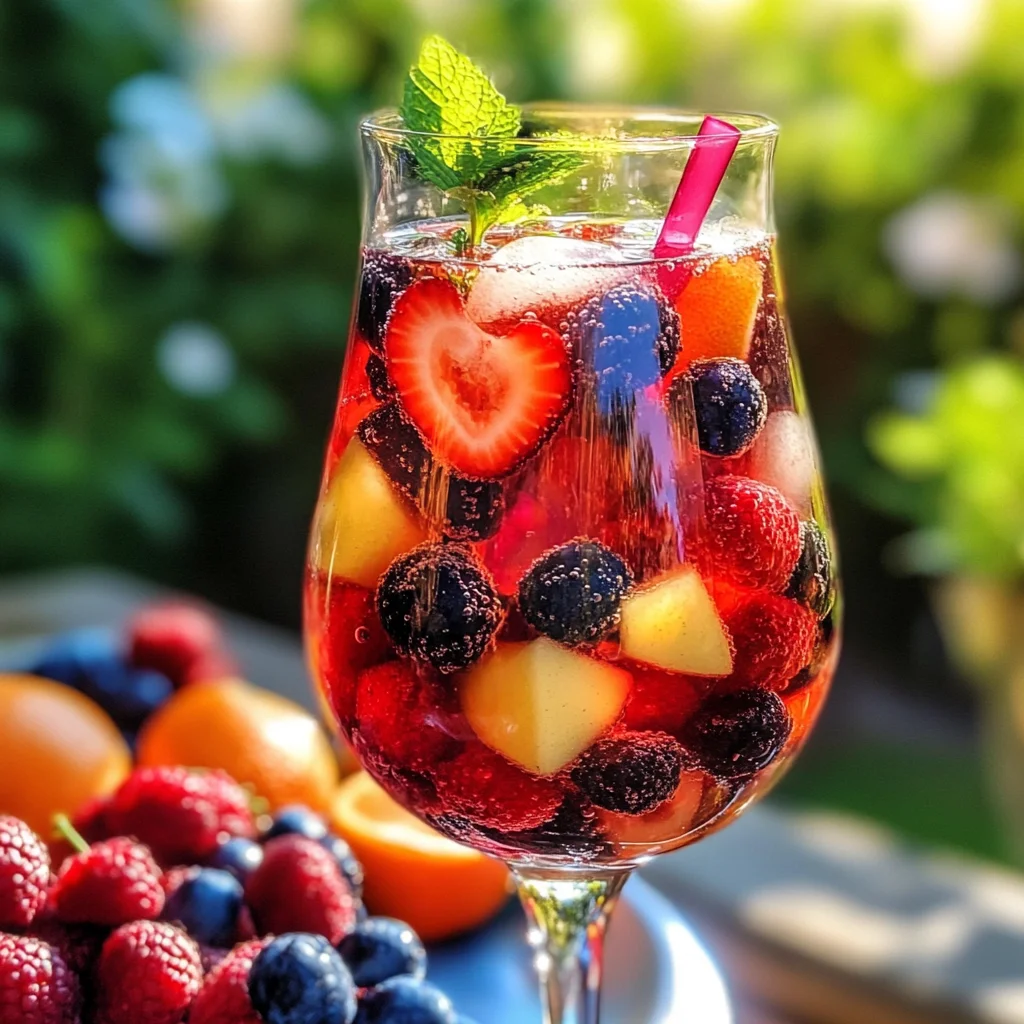 Refreshing Summer Berry Sangria Recipe