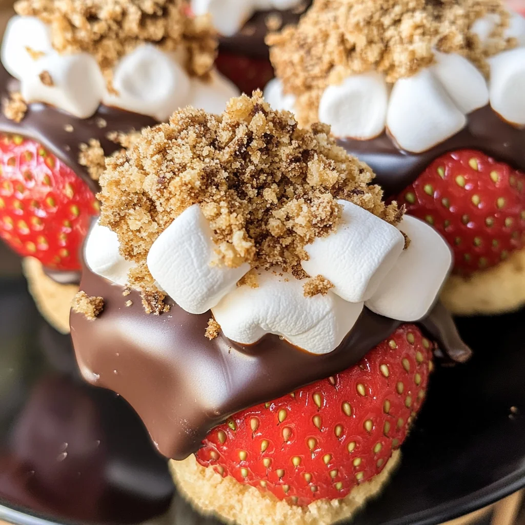 S'mores Strawberries