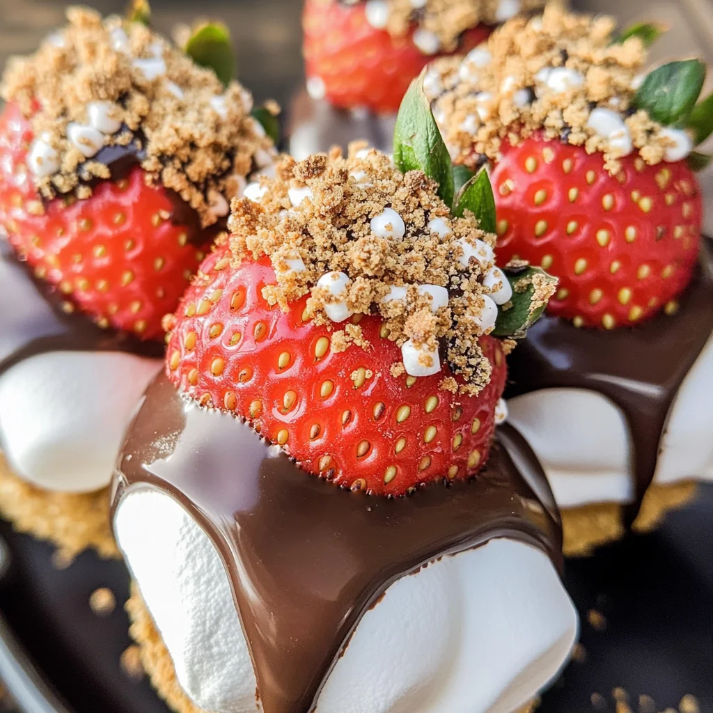 S'mores Strawberries