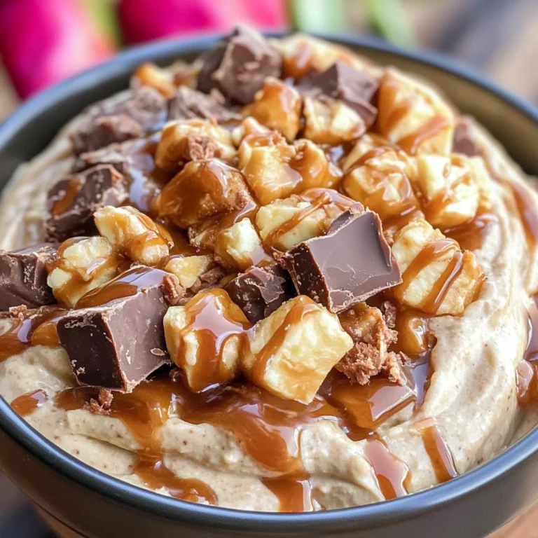 Snickers Dip Recipe