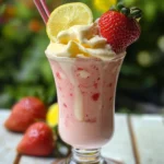 Strawberry Frosted Lemonade.