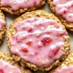 Strawberry Iced Oatmeal Cookies: Your New Summer Obsession