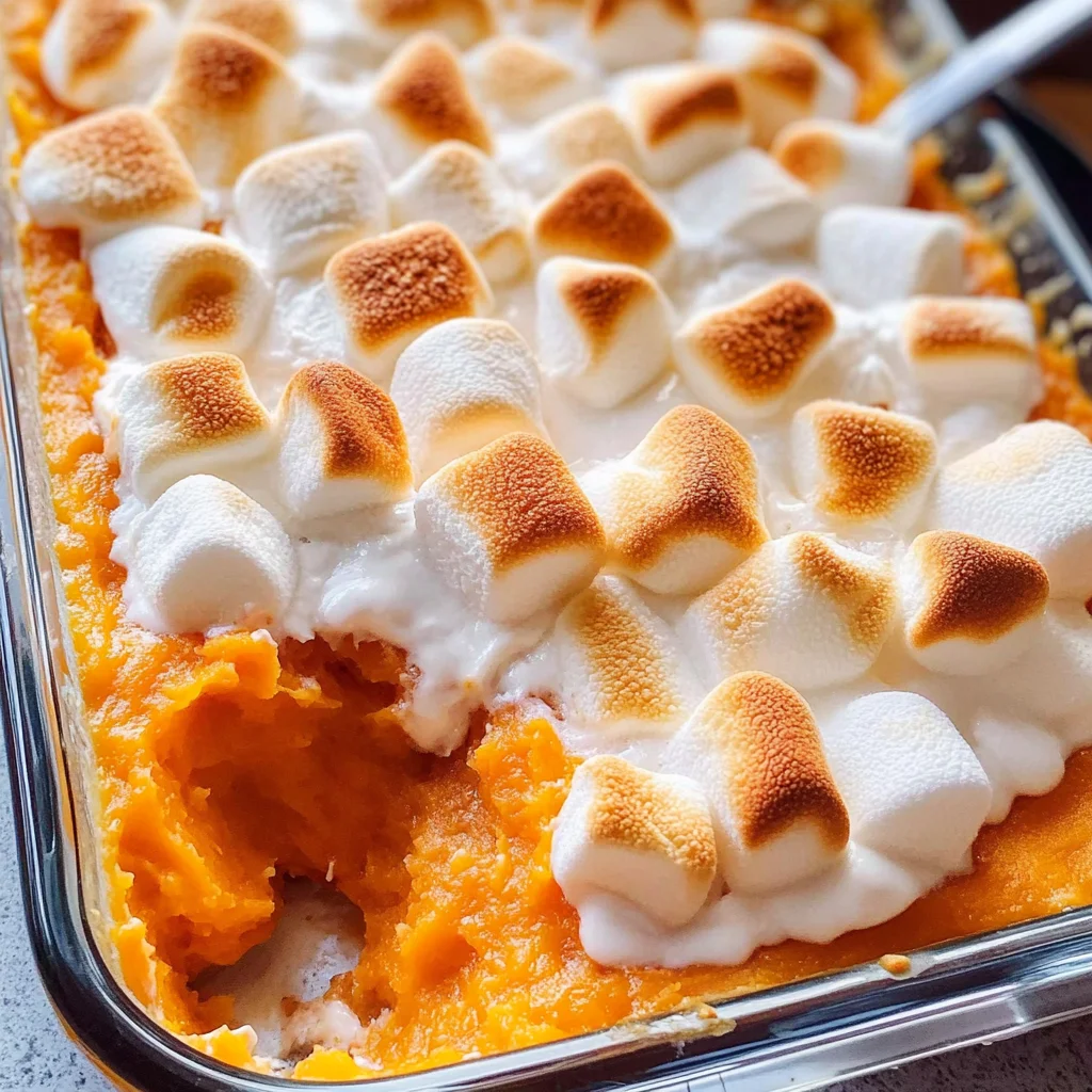 Sweet Potato Marshmallows Casserole Recipe