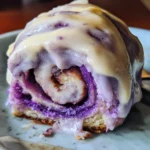 Ube Cinnamon Rolls from Scratch