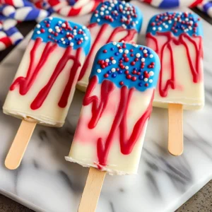 4th of July Cakesicles