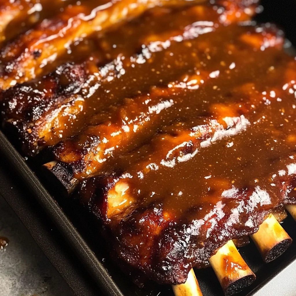 BBQ Baby Back Ribs with "Secret Sauce"
