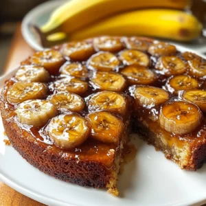 Banana Foster Upside Down Cake