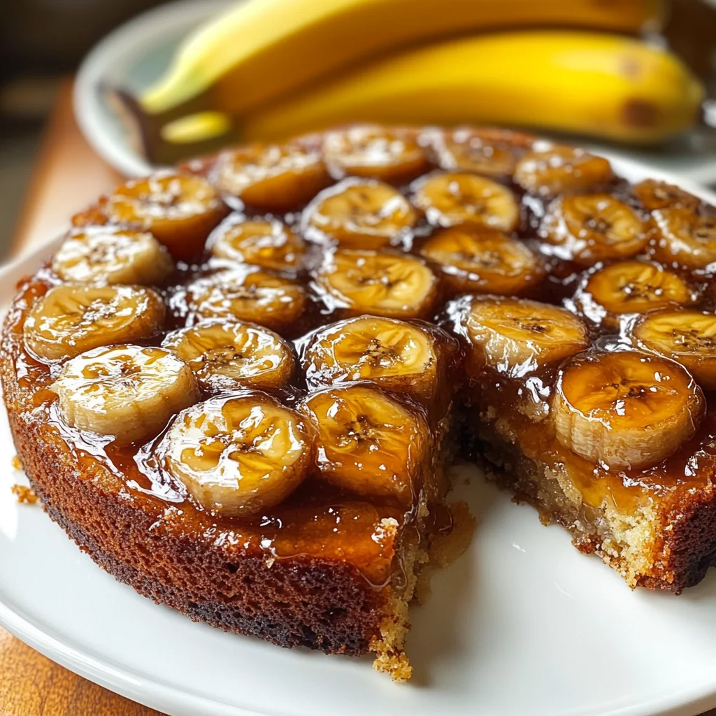 Banana Foster Upside Down Cake