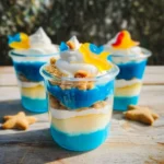 Beach Pudding Jars
