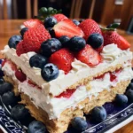 Berry Icebox Cake