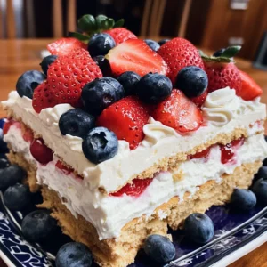 Berry Icebox Cake