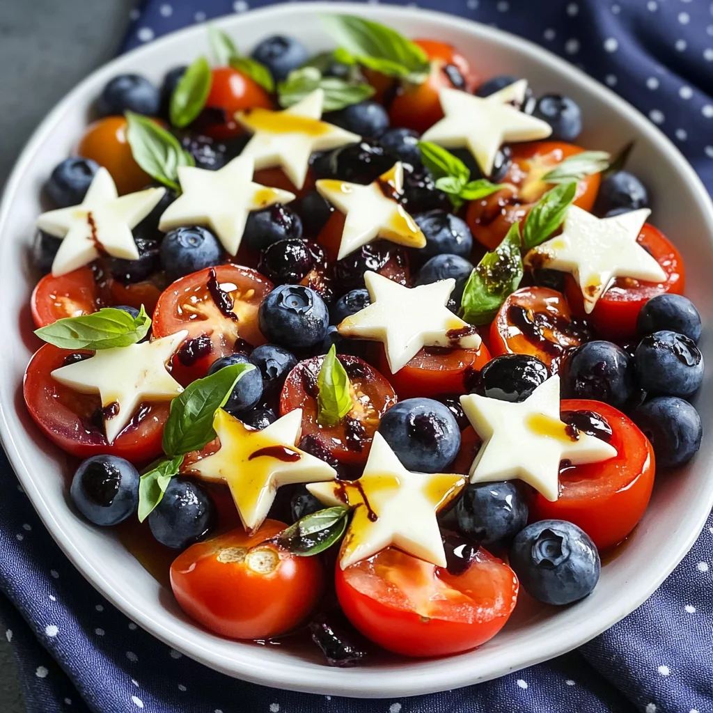 Blueberry Tomato Caprese