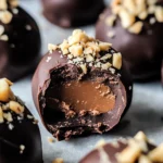 Chocolate Peanut Butter Whiskey Truffles