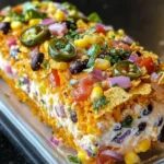 Cowboy Caviar Jalapeno Popper Cheese Log