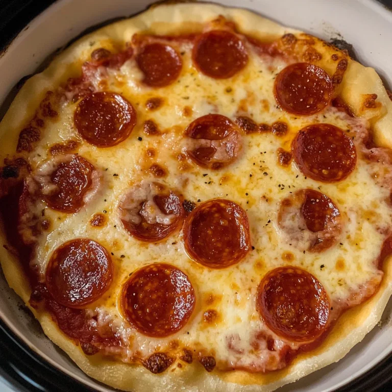Crock Pot Pizza Recipe