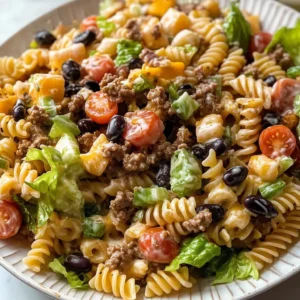 Easy Taco Pasta Salad