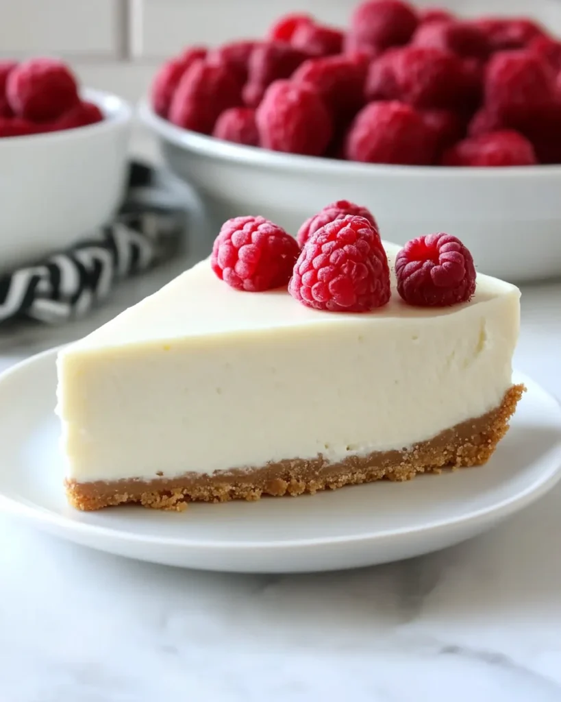 Easy Vanilla Bean White Chocolate Mousse Cheesecake