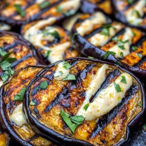 Grilled Eggplant with Lemon Aioli