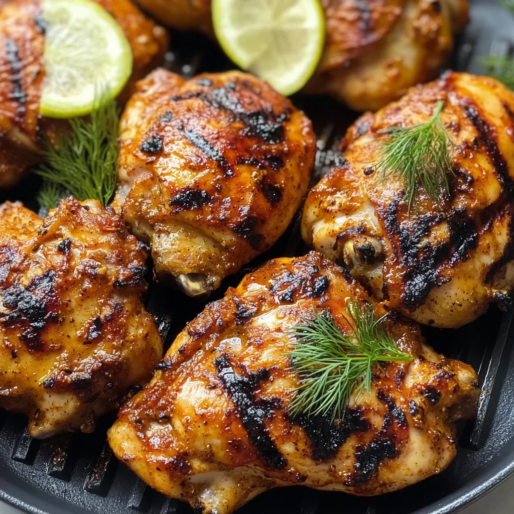 Grilled Harissa Chicken Recipe