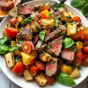 Grilled Steak Panzanella Salad