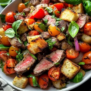 Grilled Steak Panzanella Salad