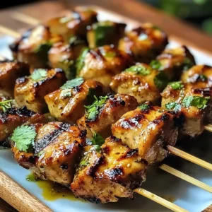 Grilled Thai Coconut Chicken Skewers: An Amazing Ultimate Recipe