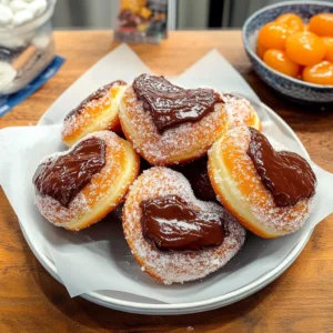 Heart-Shaped Doughnuts