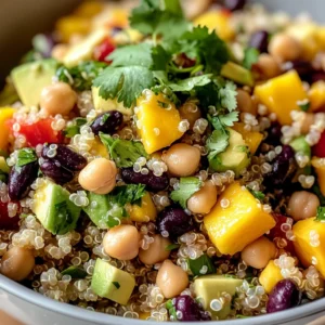 High-Protein Mediterranean Quinoa Salad (Fresh & Filling)