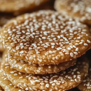 Irresistibly Chewy Sesame Honey Cookies You're Gonna Love