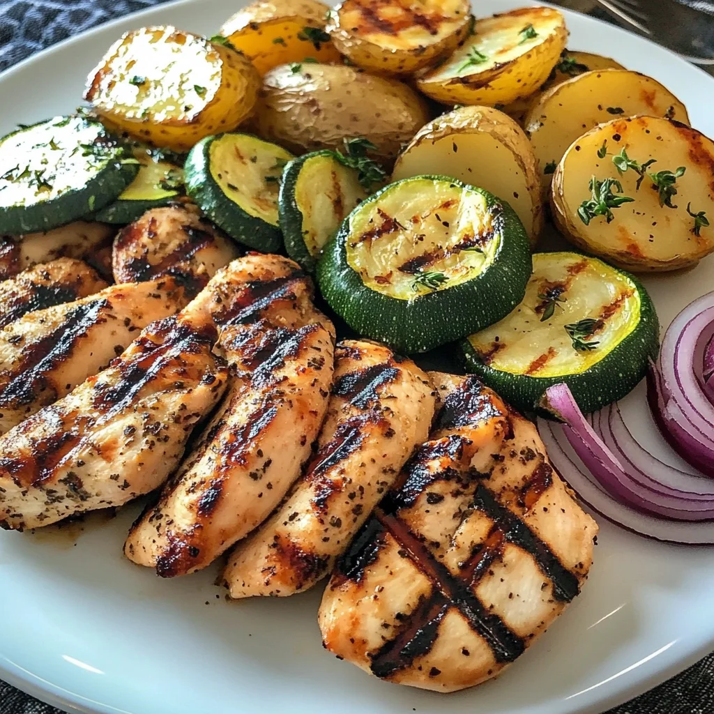 Italian Dressing Grilled Chicken