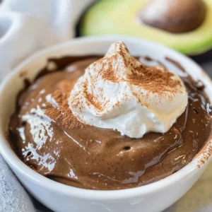 Keto Chocolate Avocado Pudding