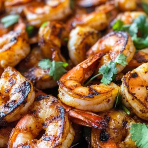 Keto Grilled Firecracker Shrimp
