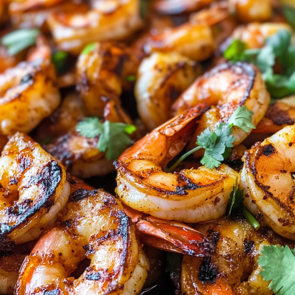 Keto Grilled Firecracker Shrimp