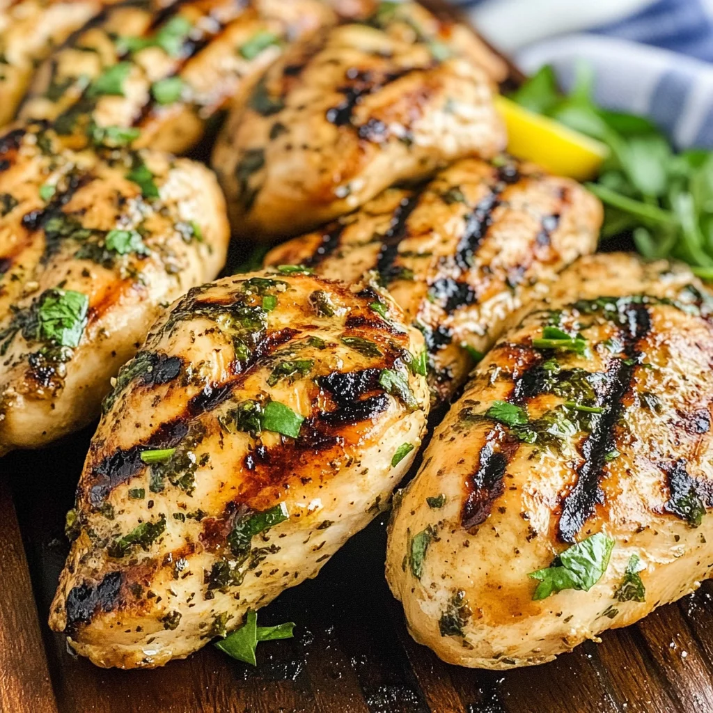 Keto Grilled Marinated Chicken
