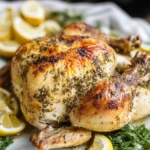 Keto Lemon Herb Rotisserie Chicken