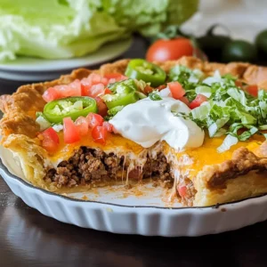 Keto Taco Pie