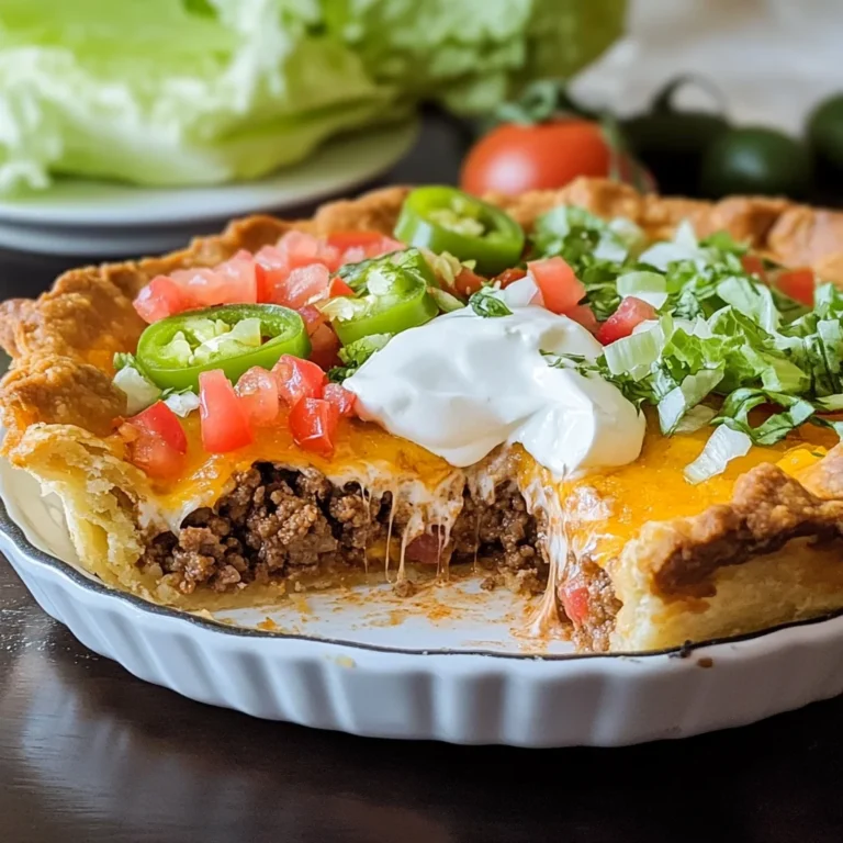 Keto Taco Pie