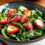 Light Strawberry-Spinach Salad: A Refreshing Summer Delight