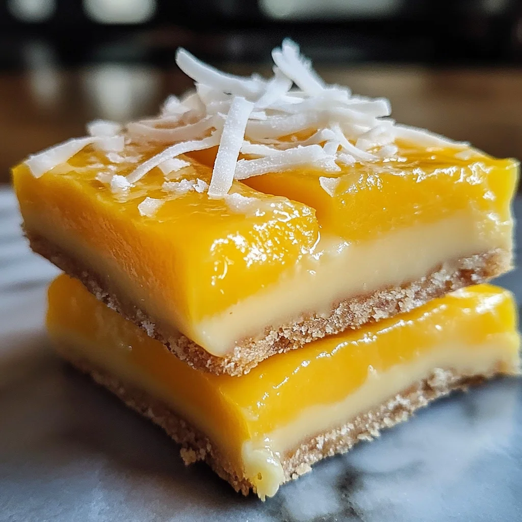 Mango Dream Bars