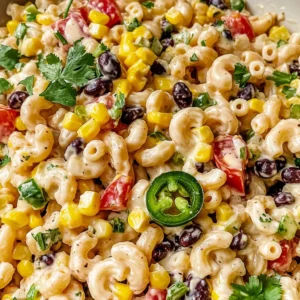 Mexican Macaroni Salad Recipe