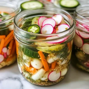Quick Pickled Vegetables