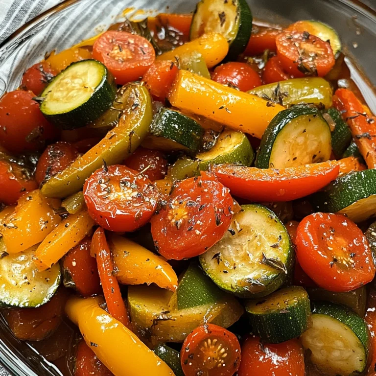 Slow Cooker Summer Vegetables
