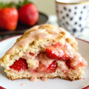Strawberry Scones