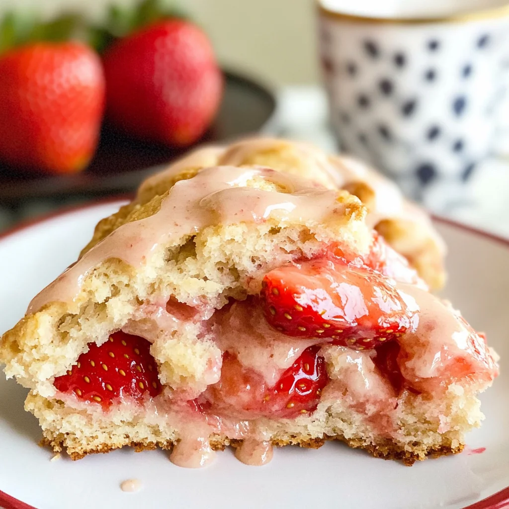 Strawberry Scones