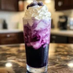 Sugar Free Blueberry Italian Cream Soda